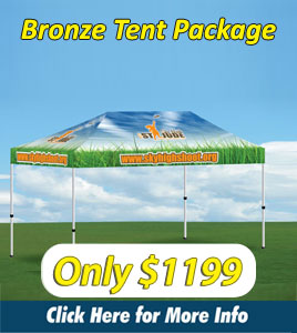 promotents 10 x 15 gold tent package