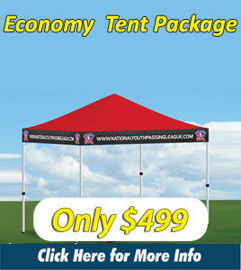 promotents 10 x 10 economy tent package