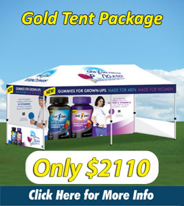 promotents 10 x 20 gold tent package