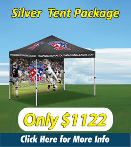 promotents 10 x 10 silver tent package