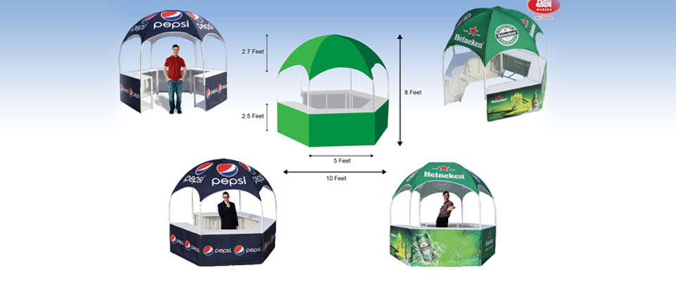 promotents kiosk tents